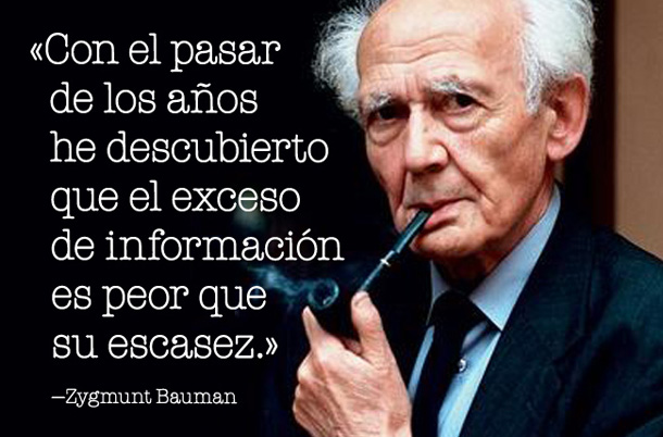 Zygmunt Bauman: El Exceso De Información Es Peor Que Su Escasez